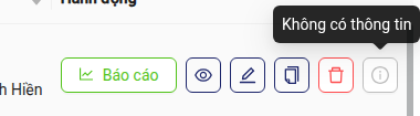 Tooltip thông tin trạng thái chiến dịch