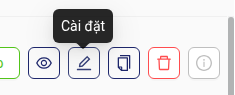 Icon Sửa / Cài đặt chiến dịch